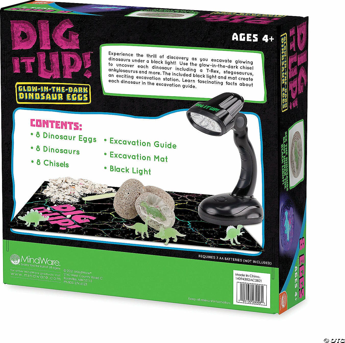 Dig It Up! Glow-in-the-Dark Dinosaur Eggs - Image 4