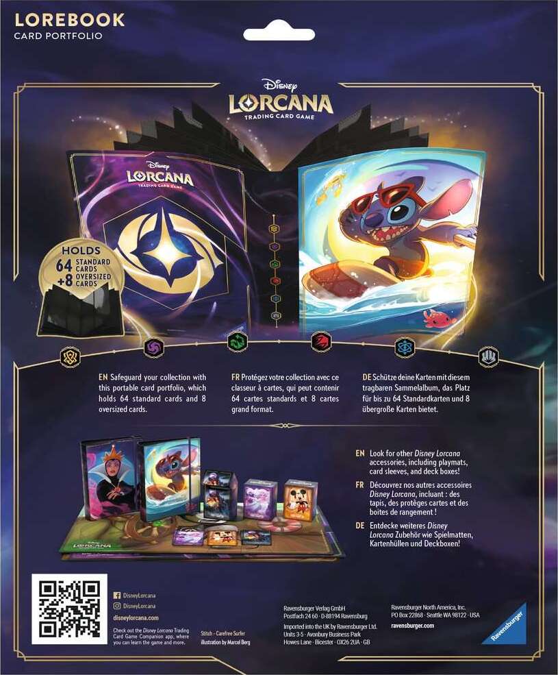 Disney Lorcana The First Chapter Stitch Portfolio - Image 2