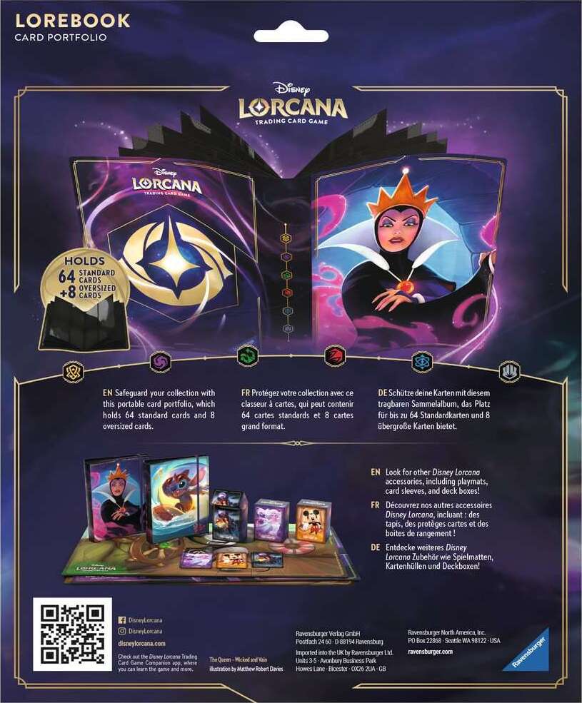 Disney Lorcana The First Chapter The Queen Portfolio - Image 2