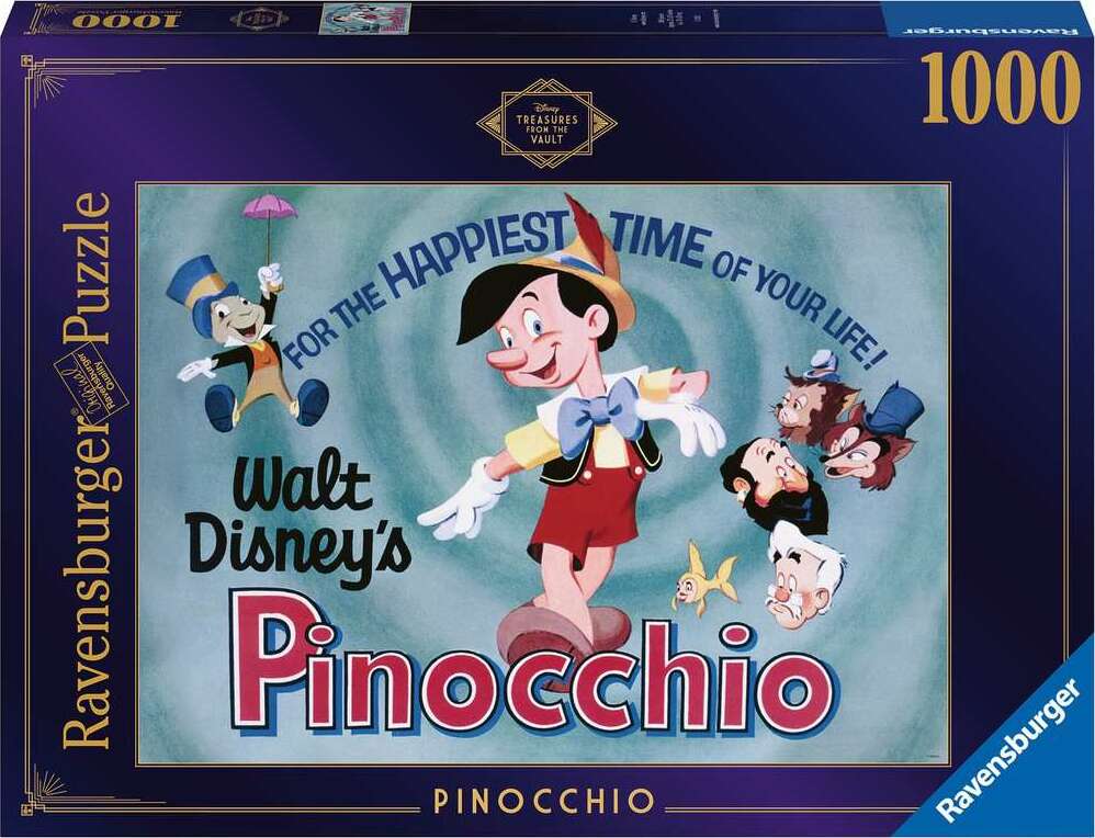 Disney Vault: Pinocchio (1000 pc Puzzle) - Image 2