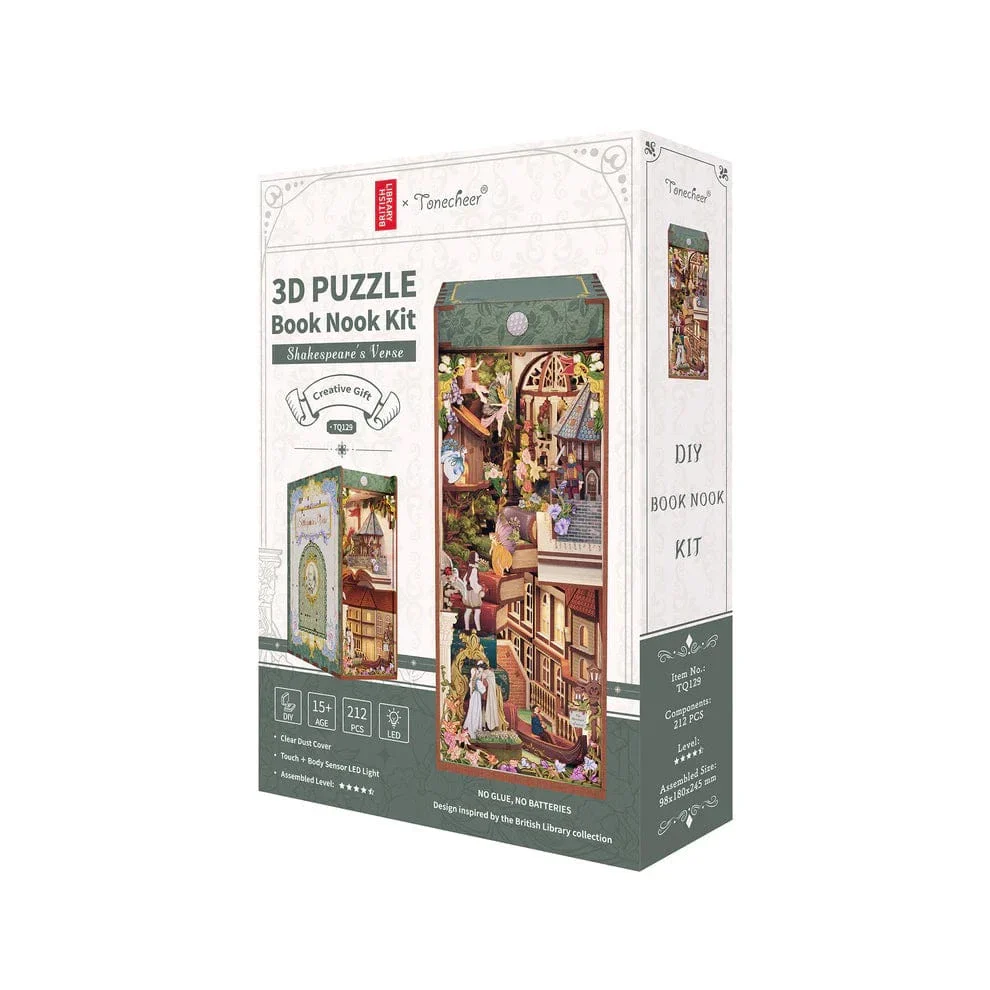 DIY Bookend Puzzle: Shakespeare's Verse - Image 2