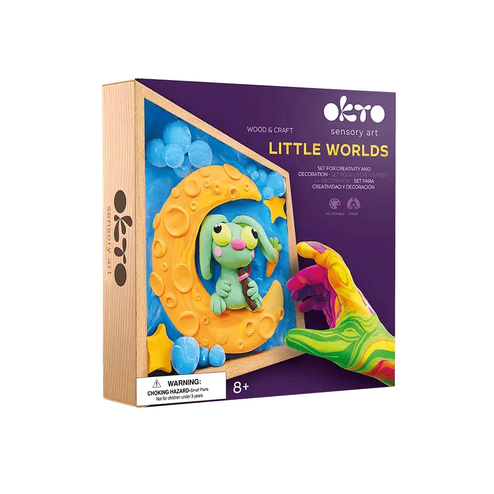 DIY Little Worlds Bunny Moon
