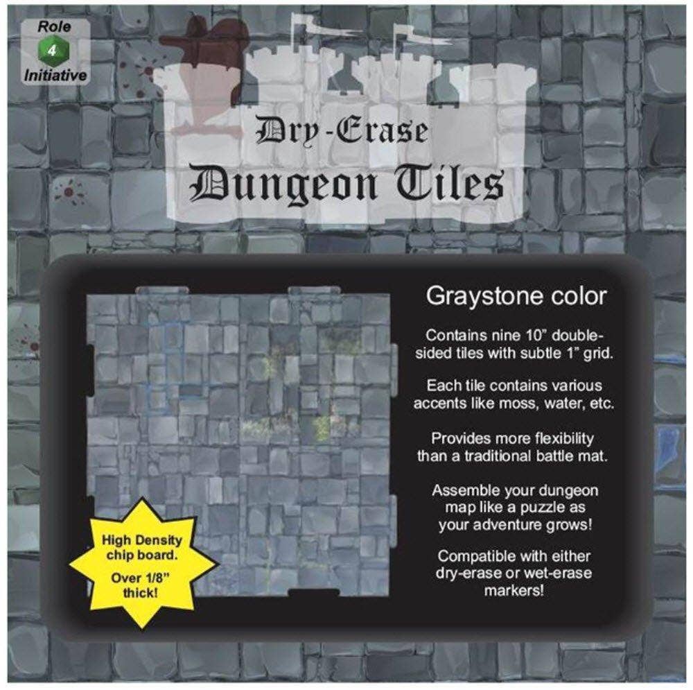Dry Erase Dungeon Tiles, various colors, shapes, and sizes - Image 5