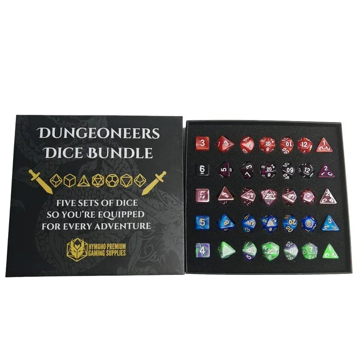 Dungeoneers Dice Bundle - 5 Sets Polymer Dice - Image 3