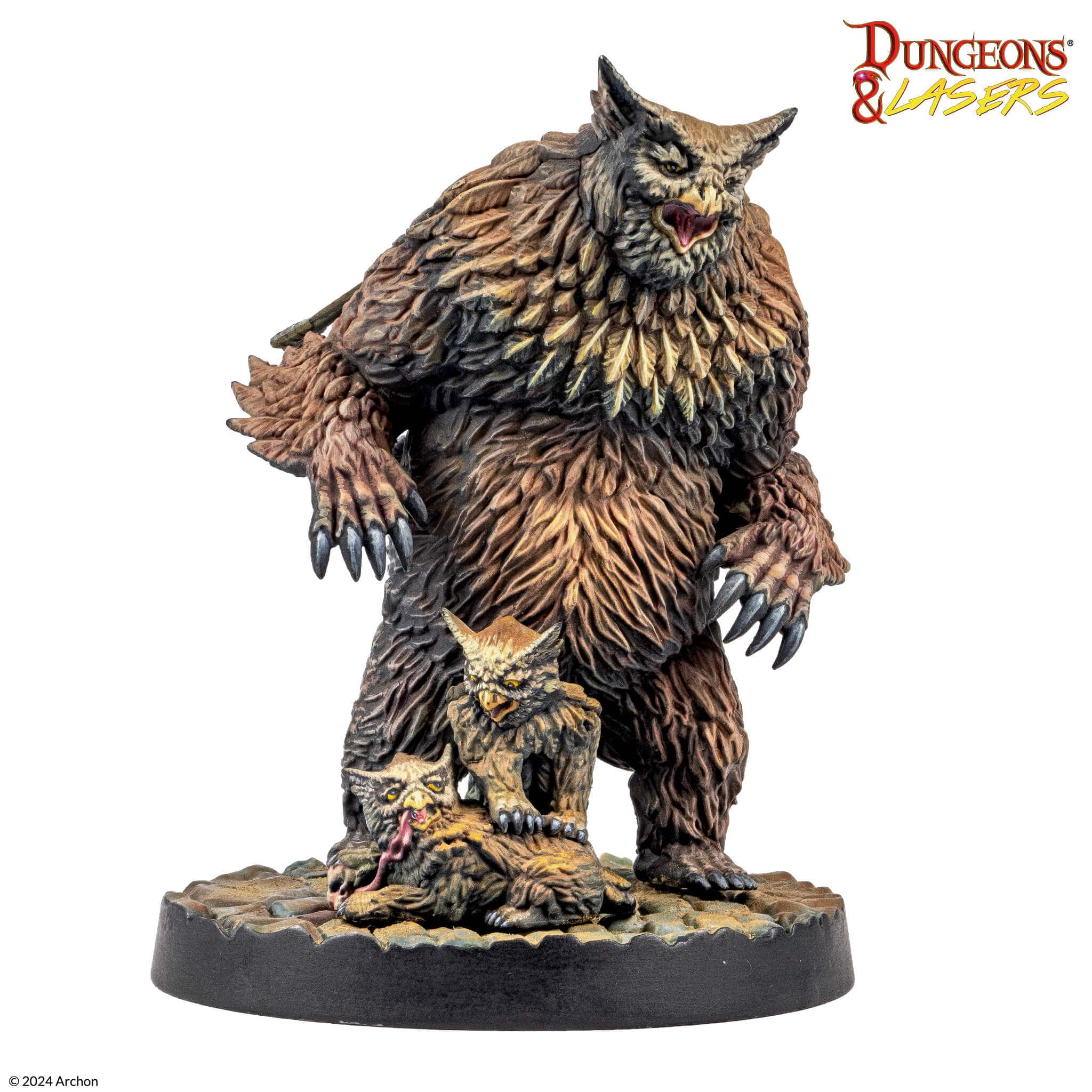 Dungeons and Lasers: Owlbear Family - Image 2