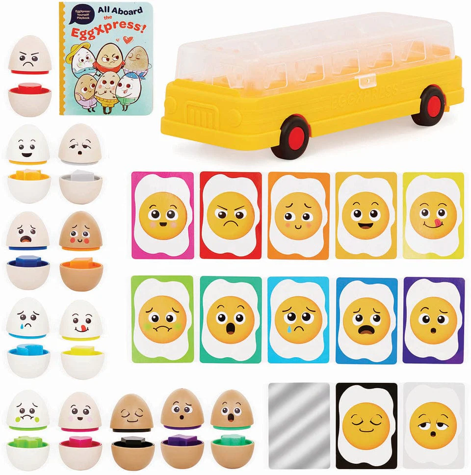 Battat Eggxpress Yourself! Match & Learn Eggs - Image 18