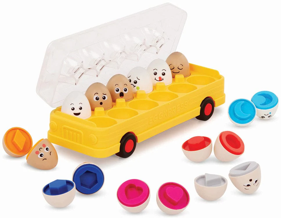 Battat Eggxpress Yourself! Match & Learn Eggs - Image 29