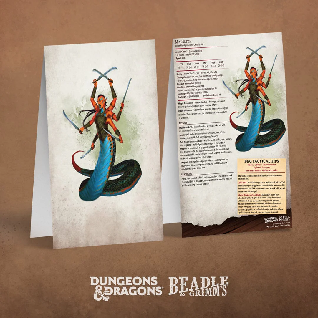 Encounter Cards D&D - Challenge Rating 7+ Pack 1 - Image 3