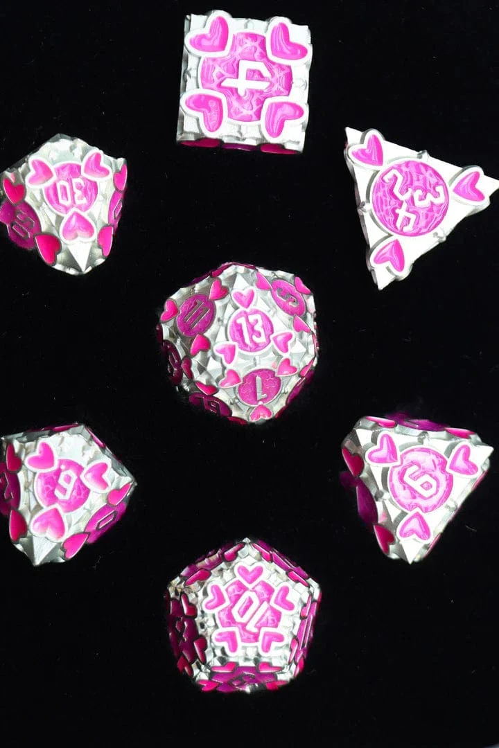 Erotes' Arrow: Hedylogos - Metal RPG Dice Set - Image 2