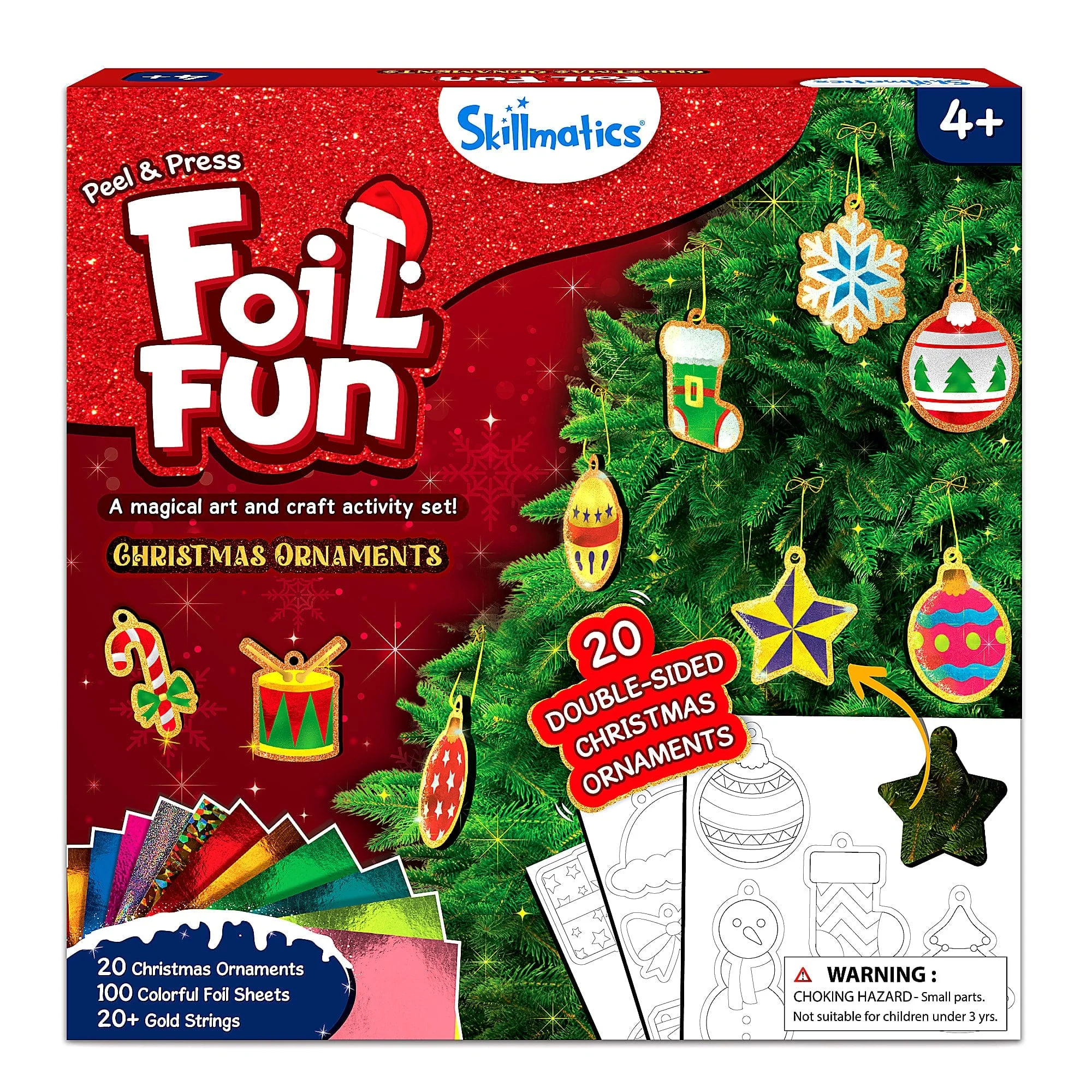 Foil Fun Christmas Ornaments