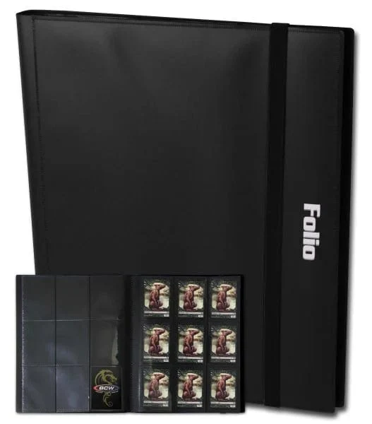 Folio 9-Pocket Album - Black