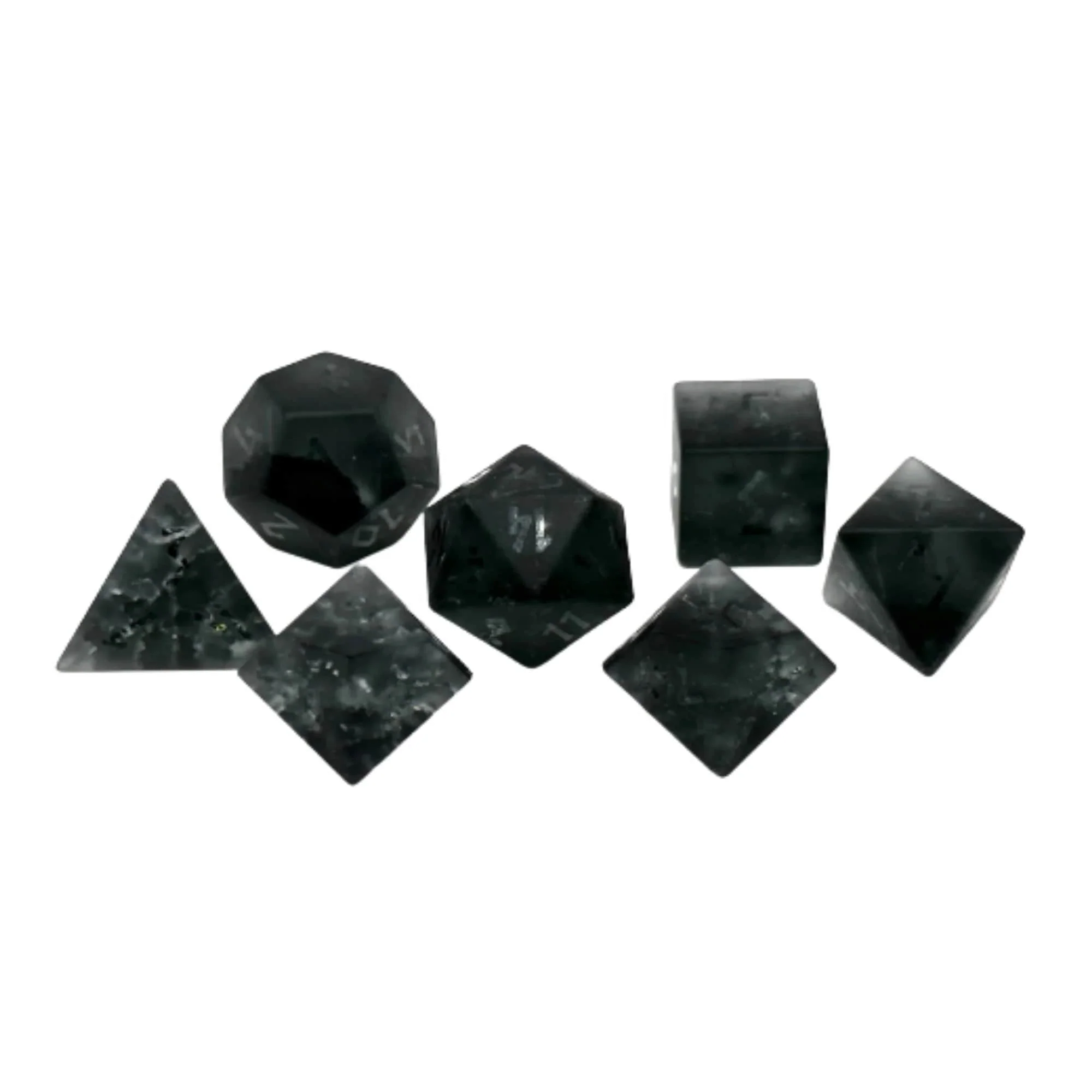 Frosted Raised Shattered Zircon Smoke