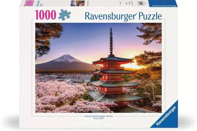 Fuji Cherry Blossom View