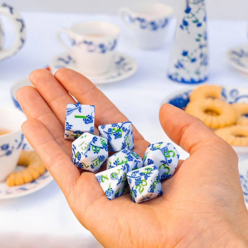 Full Art Dice® Set: Porcelain - Image 4
