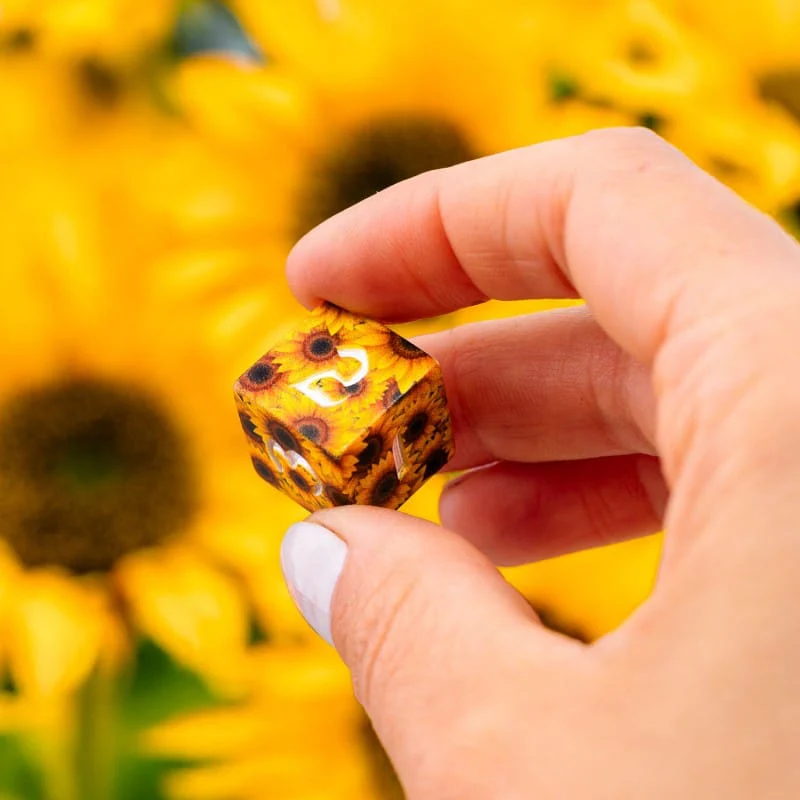 Full Art Dice® Set: Sunflower - Image 4