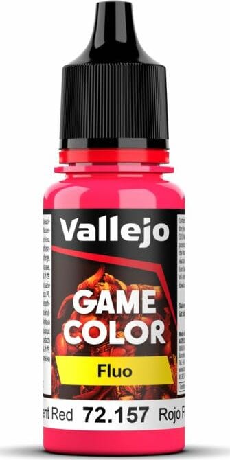 Game Color 2 Fluorescent Red
