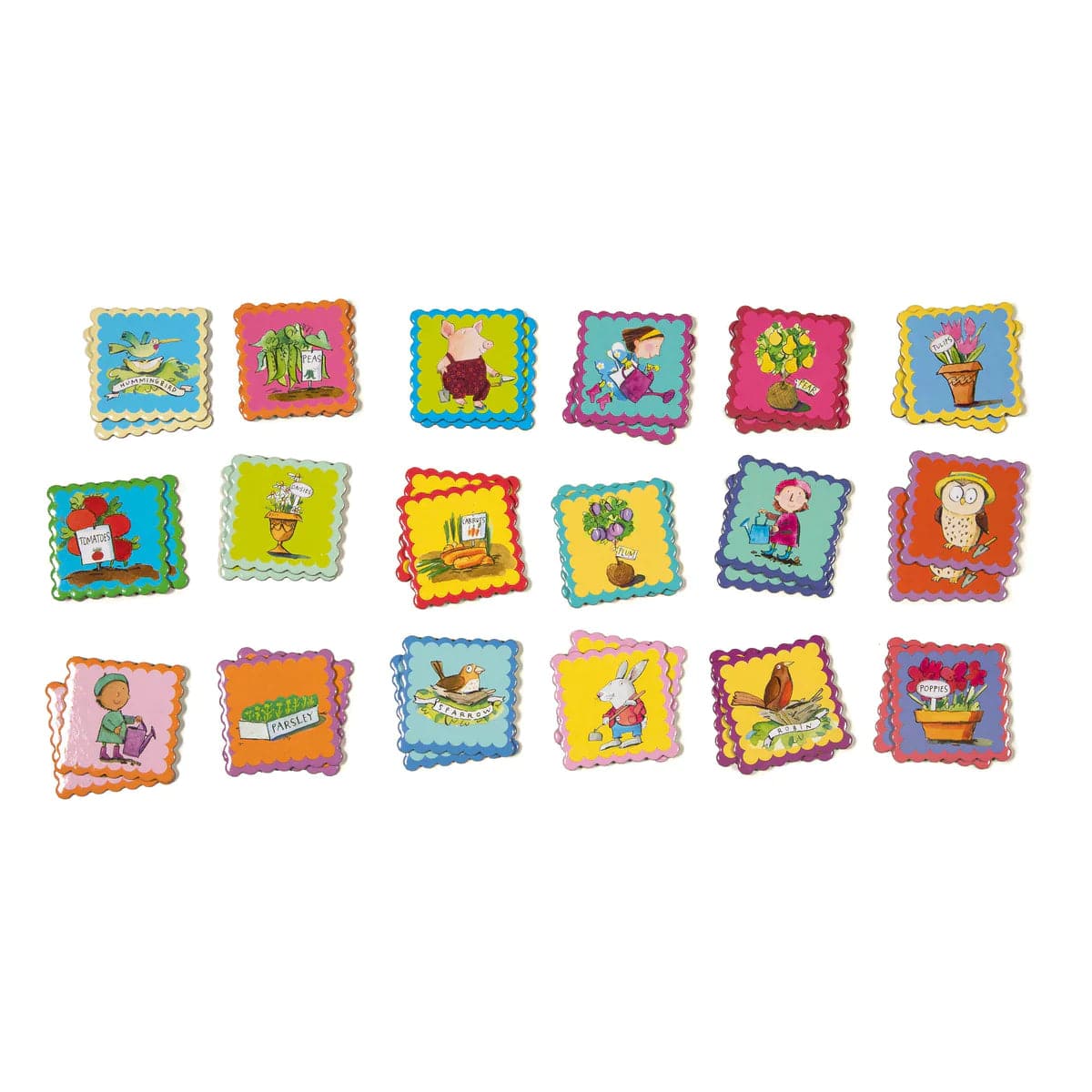 Garden Little Square Memory Game - Image 2