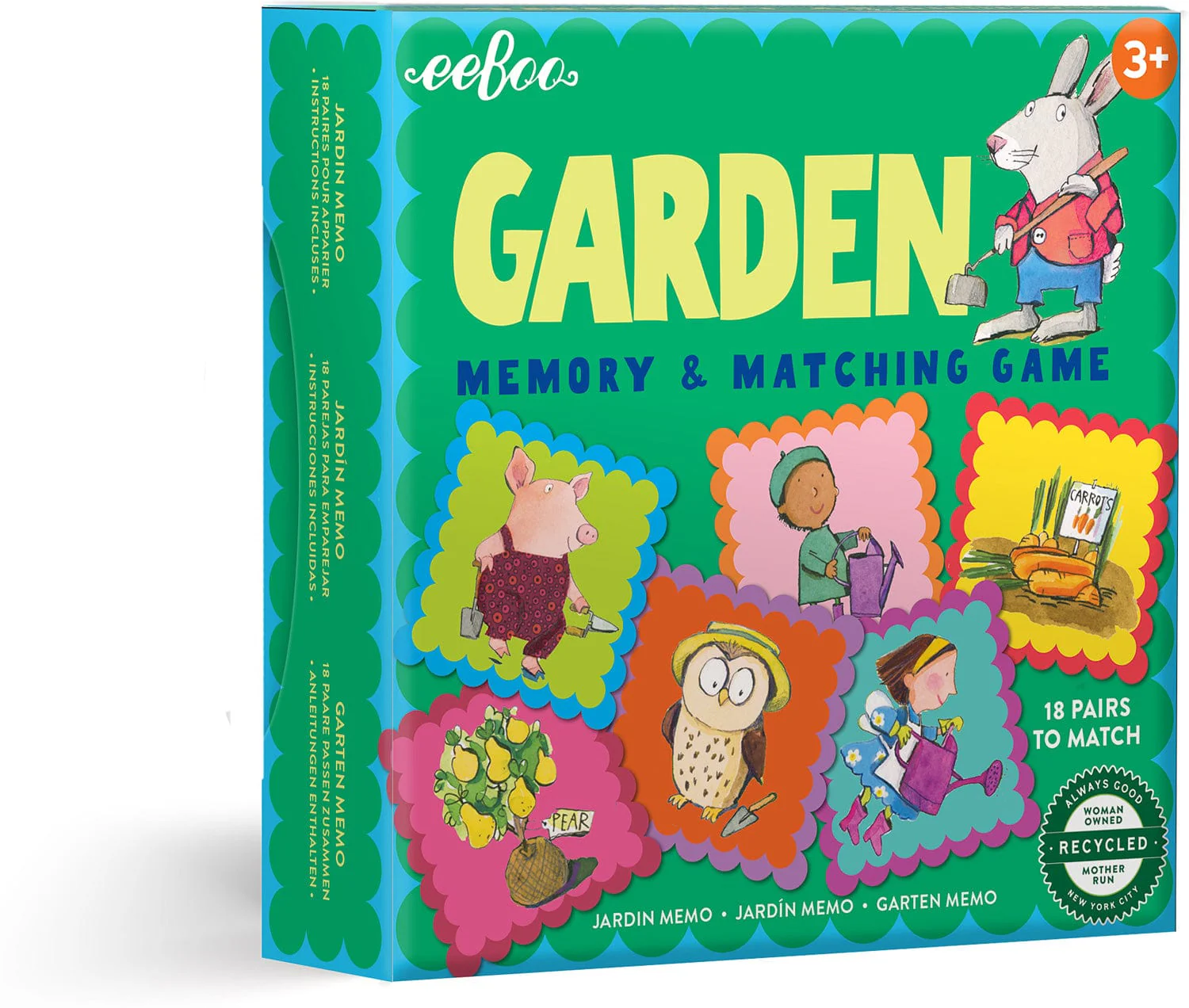 Garden Little Square Memory Game - Image 5