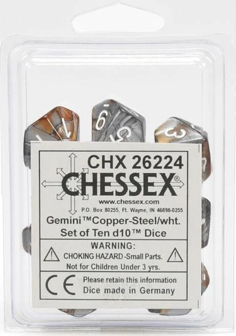 Gemini: Poly D10 Copper Steel/W