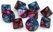 Gemini Purple Teal Gold d10 set - Image 5