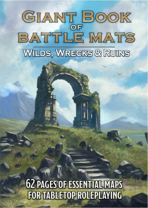 Giant Book of Battle Mats Wilds Wrecks and Ruins