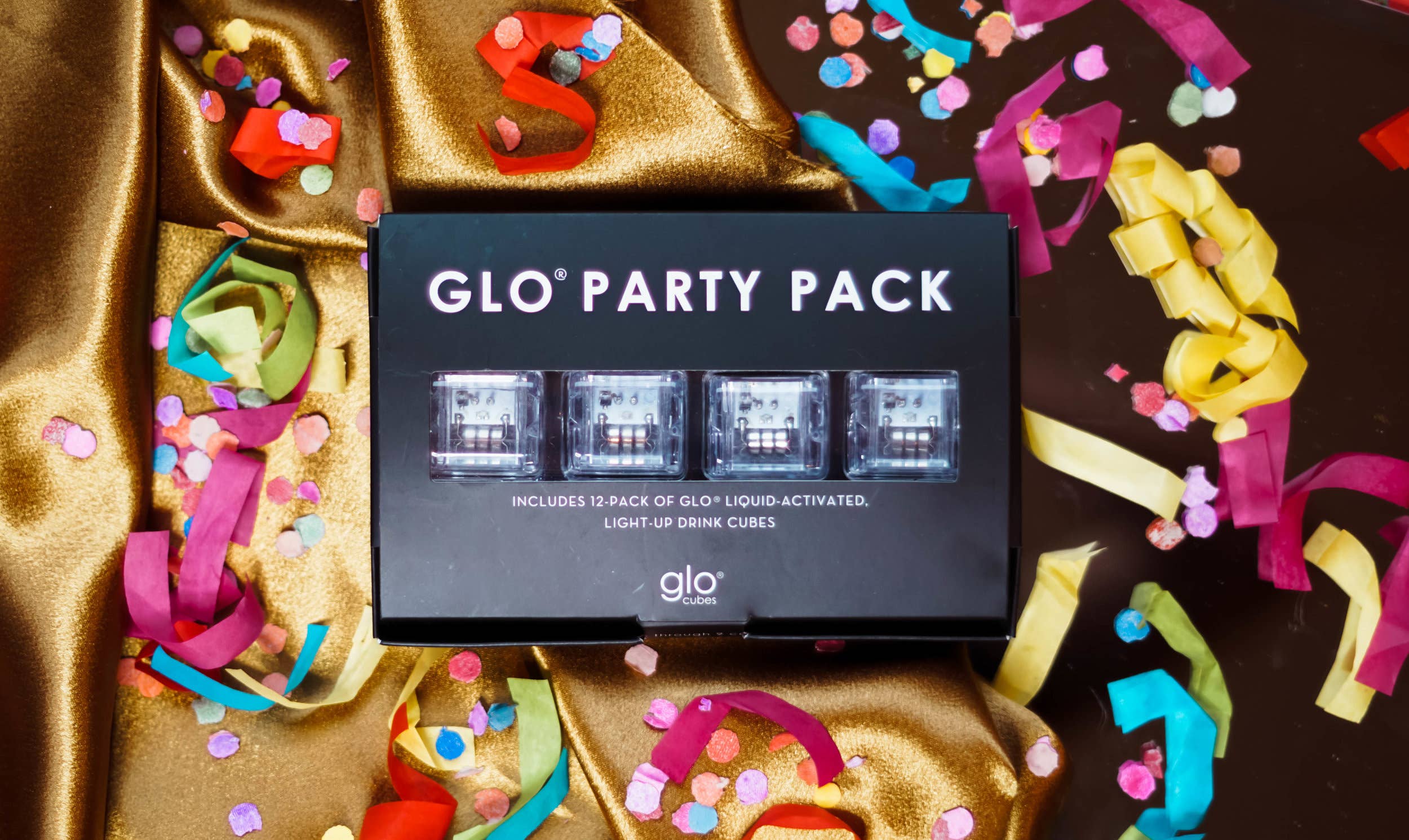 Glo® Liquid-activated cubes (12-pack)