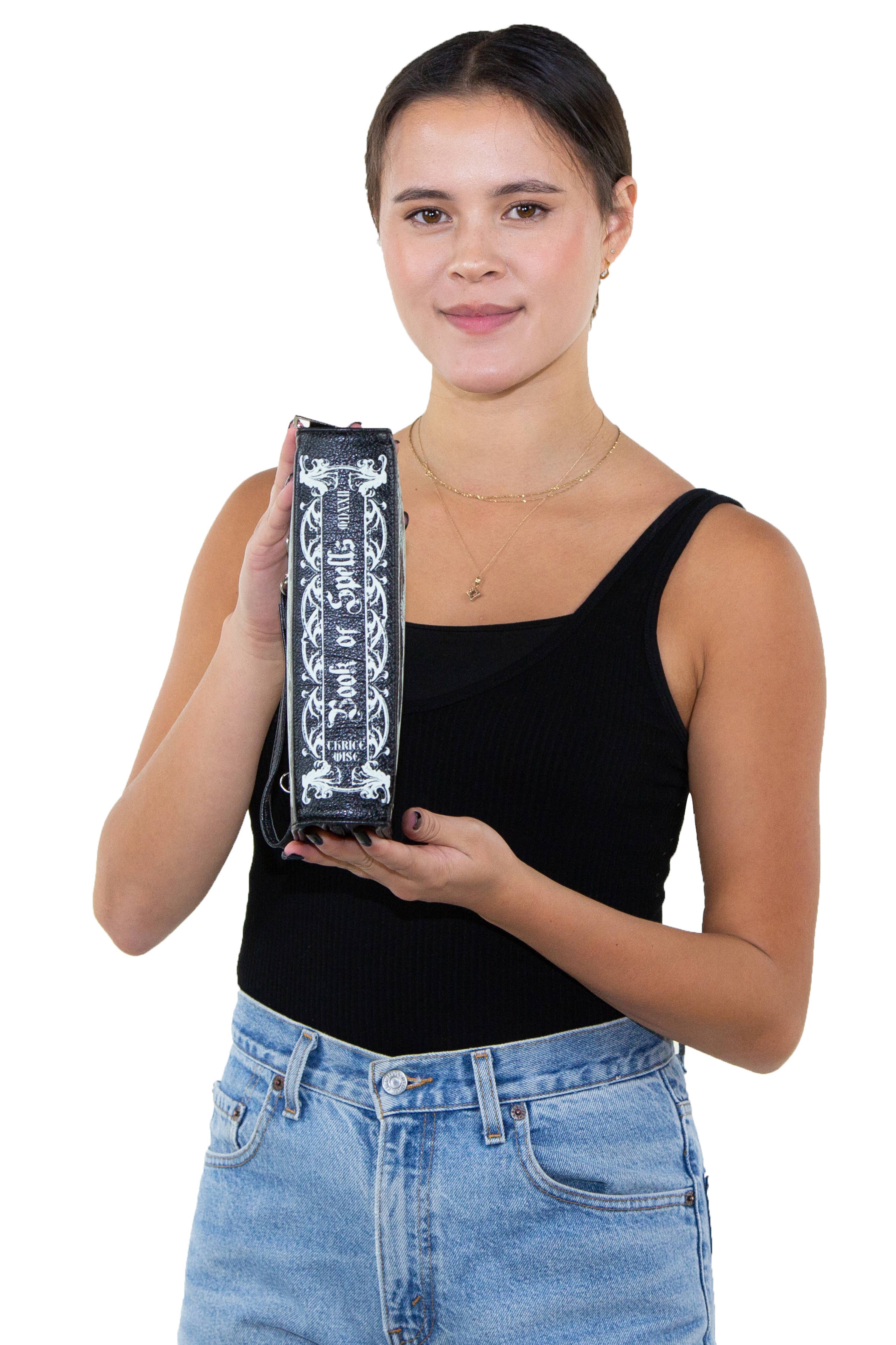Glow in the Dark Book of Spells Clutch Bag - Image 7