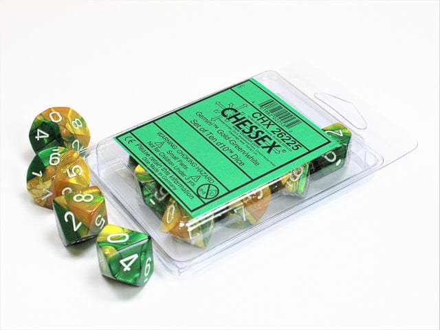 Gold Green/White 10d10 Set - Image 2