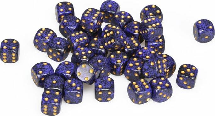 Speckled® 12mm D6 Golden Cobalt™ Dice Block™ (36 dice) - Image 5