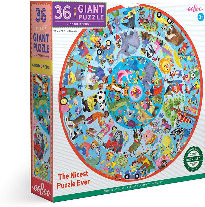 Good Deeds Giant Round Puzzle - Image 11