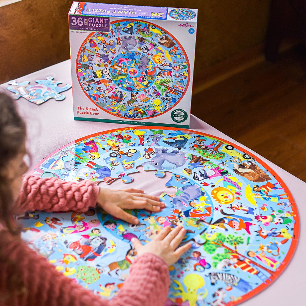 Good Deeds Giant Round Puzzle - Image 13