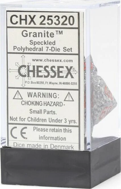 Speckled® Polyhedral Granite™ 7-Die Set - Image 2