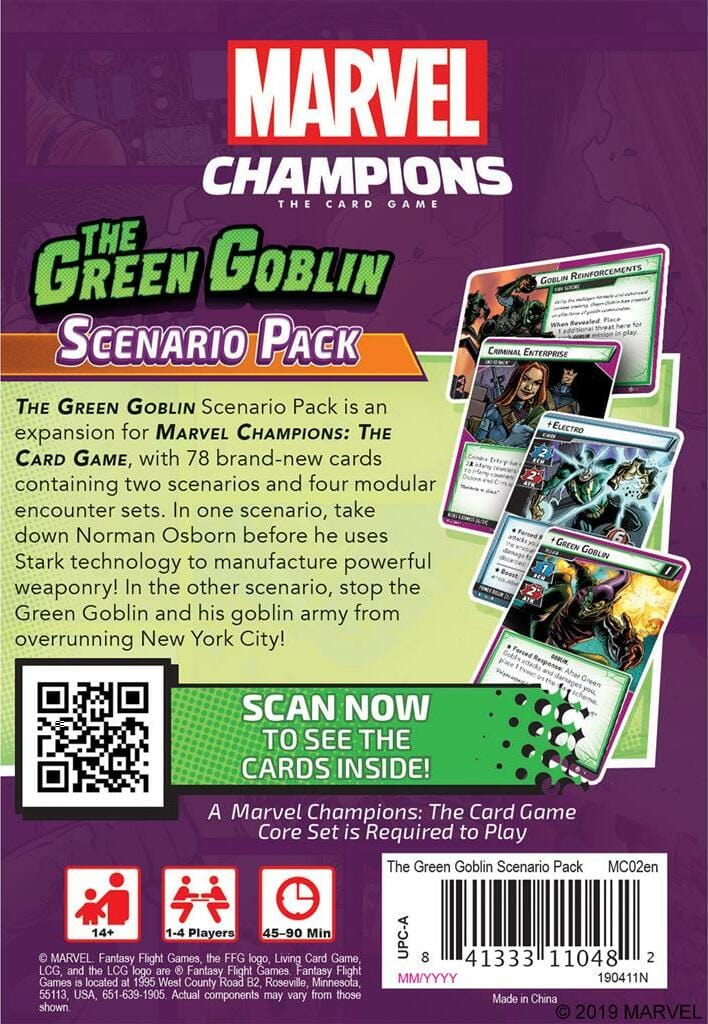 Marvel Champions: the Green Goblin Scenario Pack - Image 12
