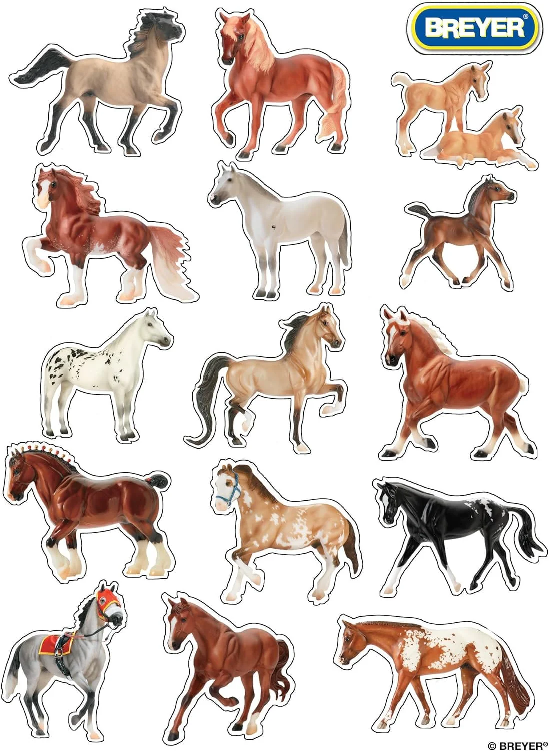 "H Is For Horse" Coloring Book With Stickers - Image 2