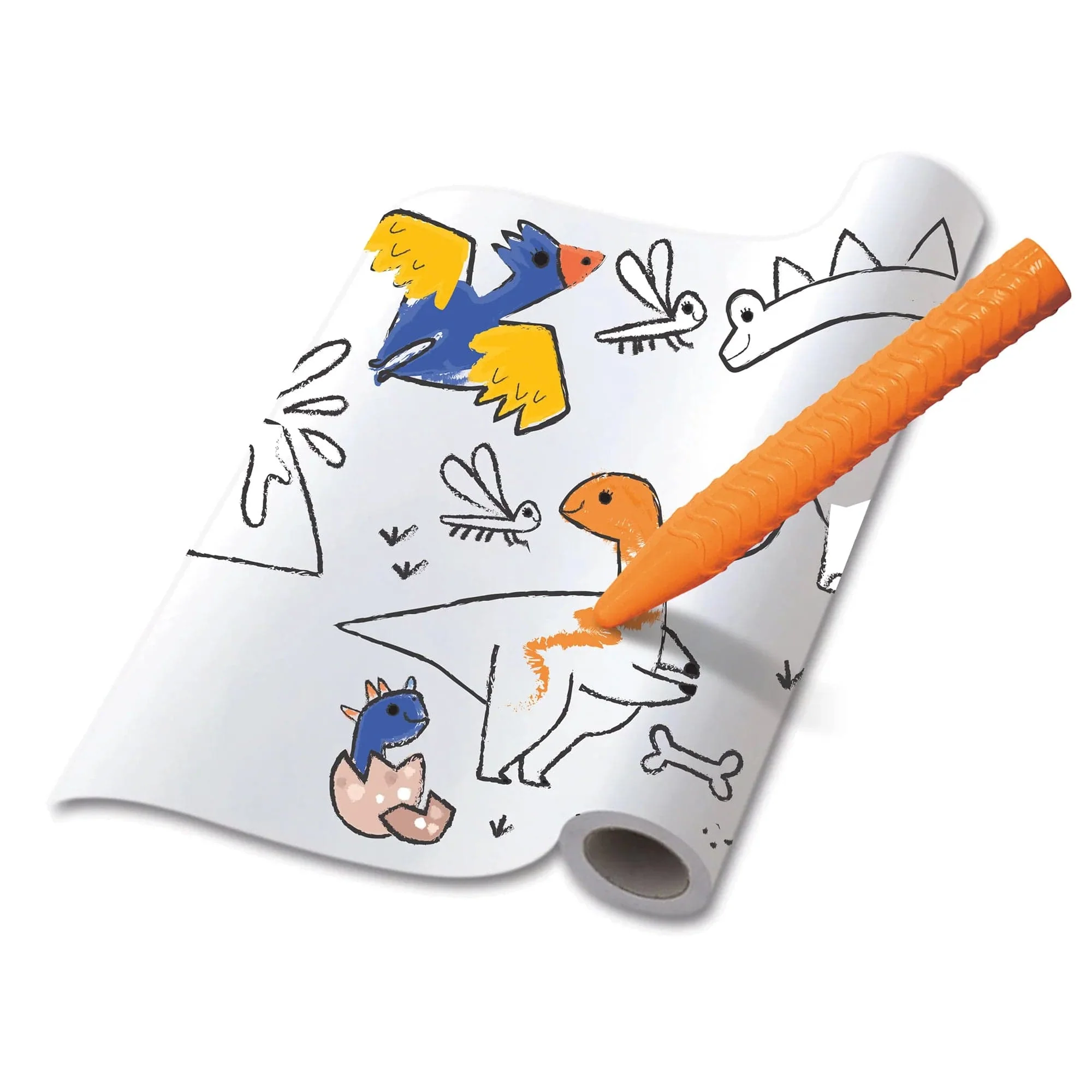 Haku Yoka Coloring Roll Kit Dino World - Image 3