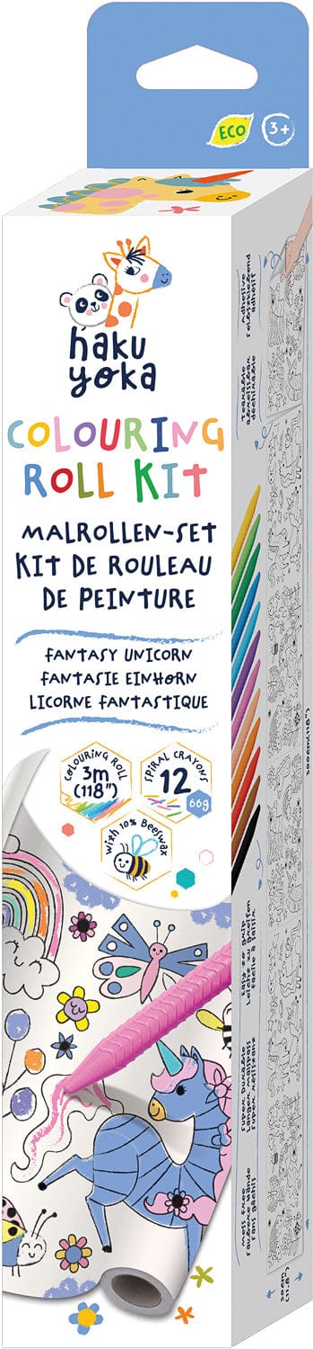 Haku Yoka Coloring Roll Kit Fantasy Unicorn - Image 5