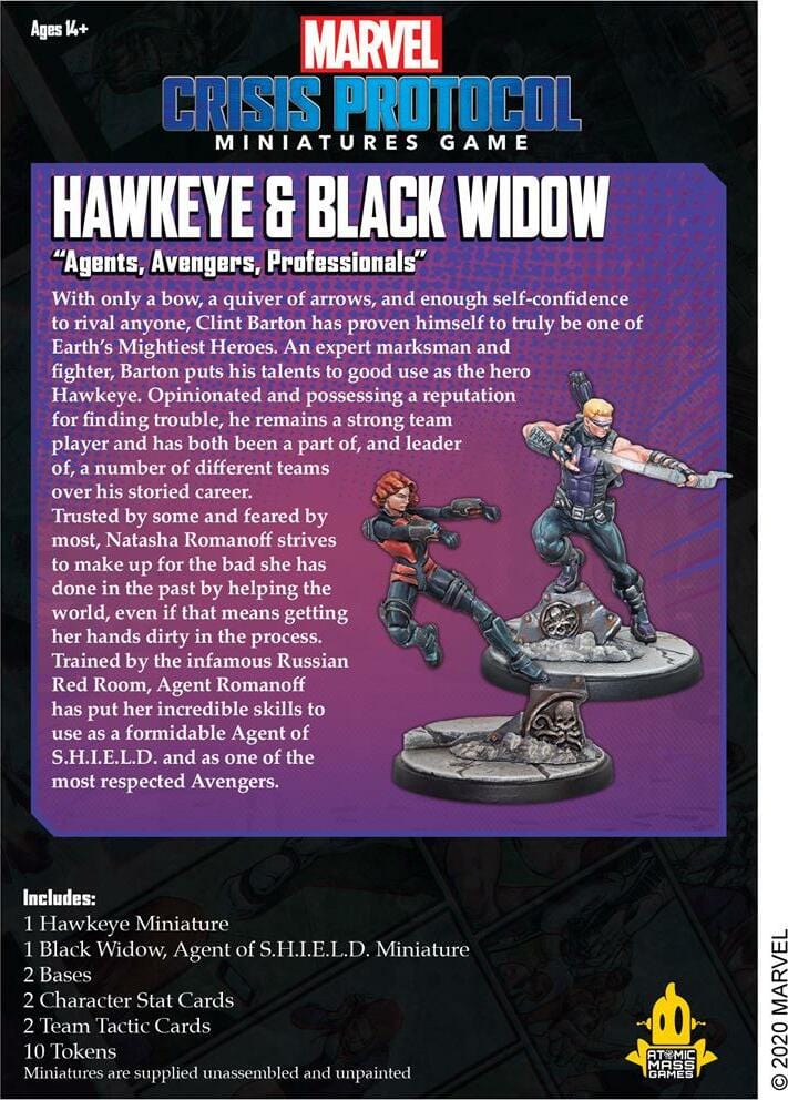 Marvel Crisis Protocol: Hawkeye & Black Widow - Image 7