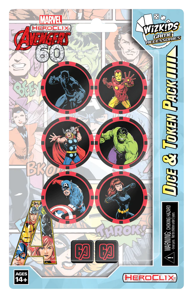 Heroclix 60th Dice & Token Pack