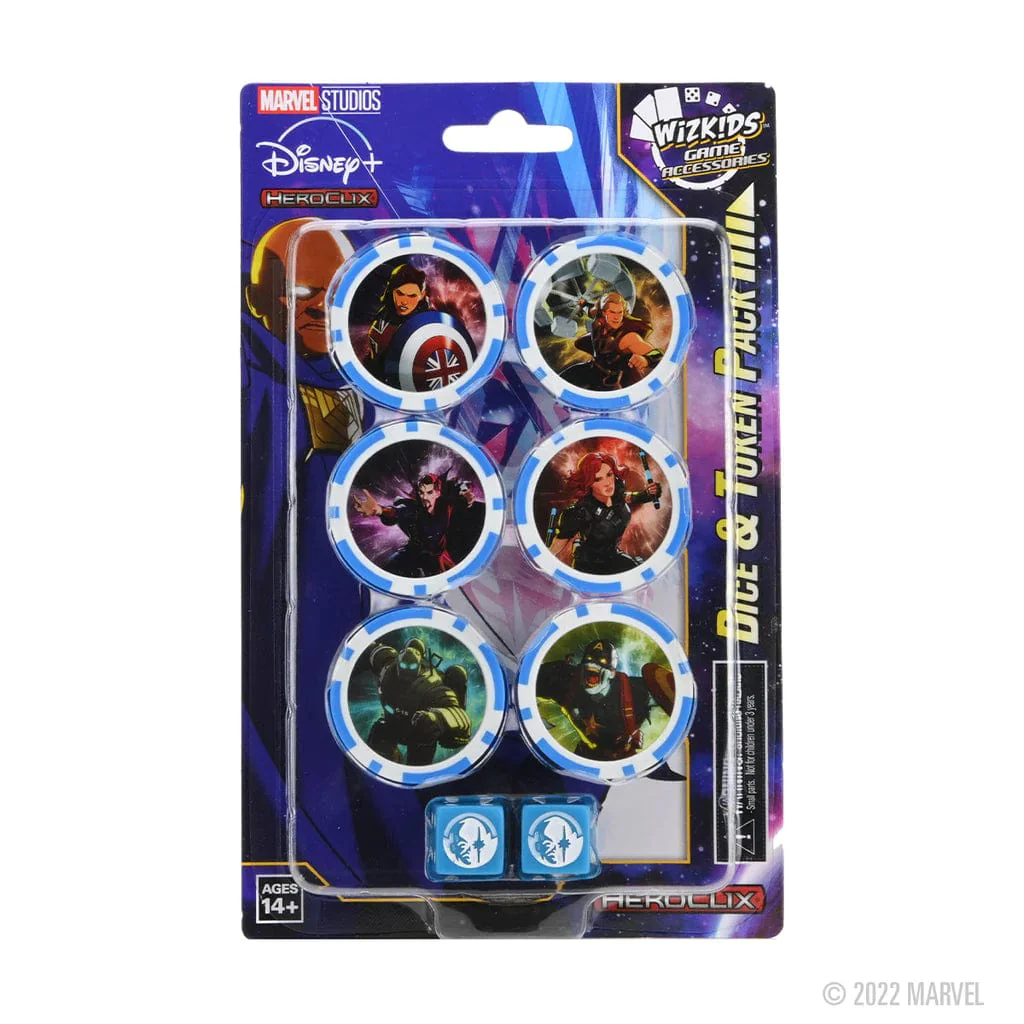 Heroclix Disney Plus Dice & Token