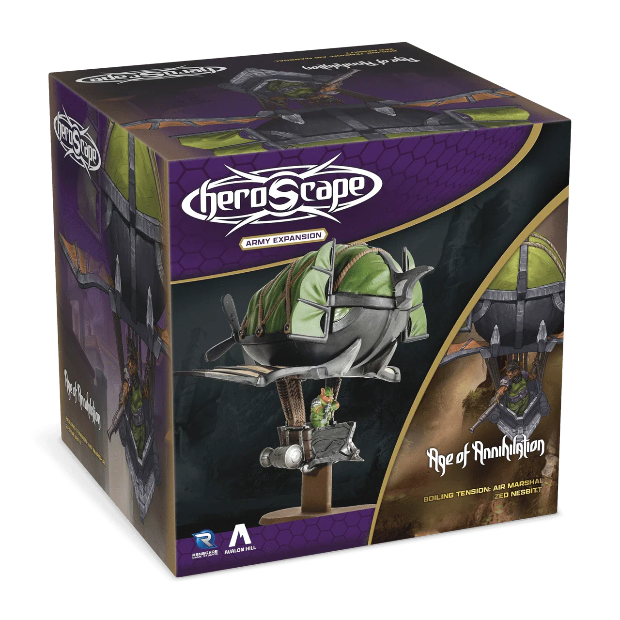 Heroscape: Air Marshal Zed Nesbitt Army Expansion