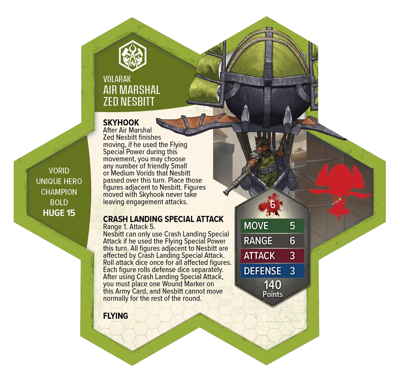Heroscape: Air Marshal Zed Nesbitt Army Expansion - Image 4
