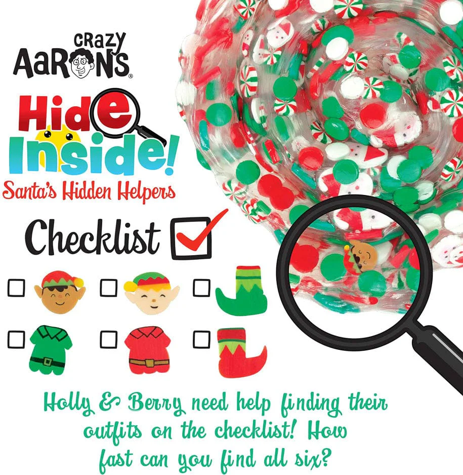 Hide Inside! Santa's Hidden Helpers Thinking Putty - Image 14