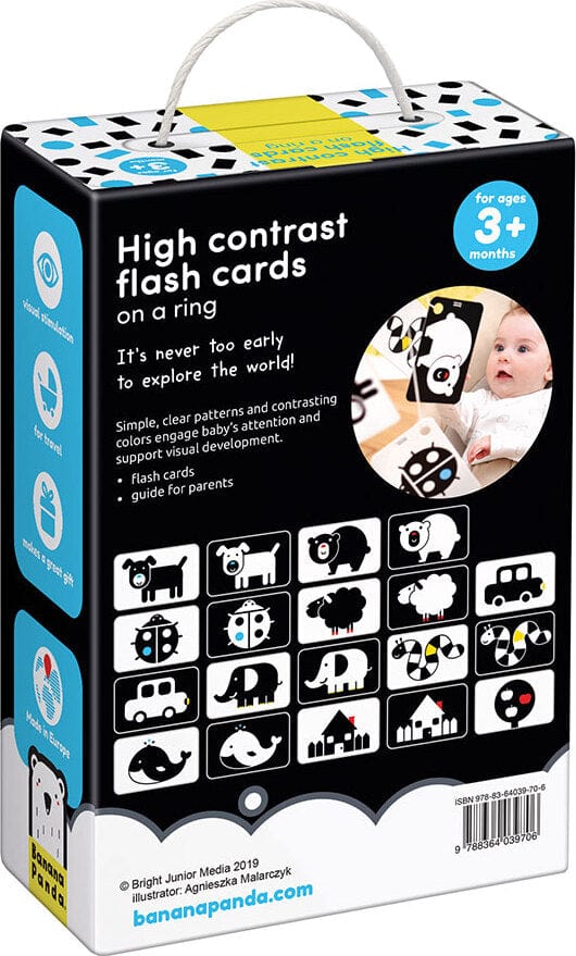 High Contrast Flash Cards on a Ring 3 Months+ - Image 9