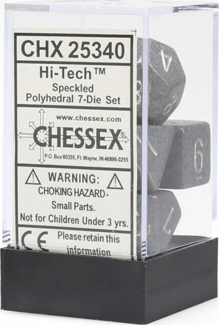 Speckled® Polyhedral Hi-Tech™ 7-Die Set - Image 2