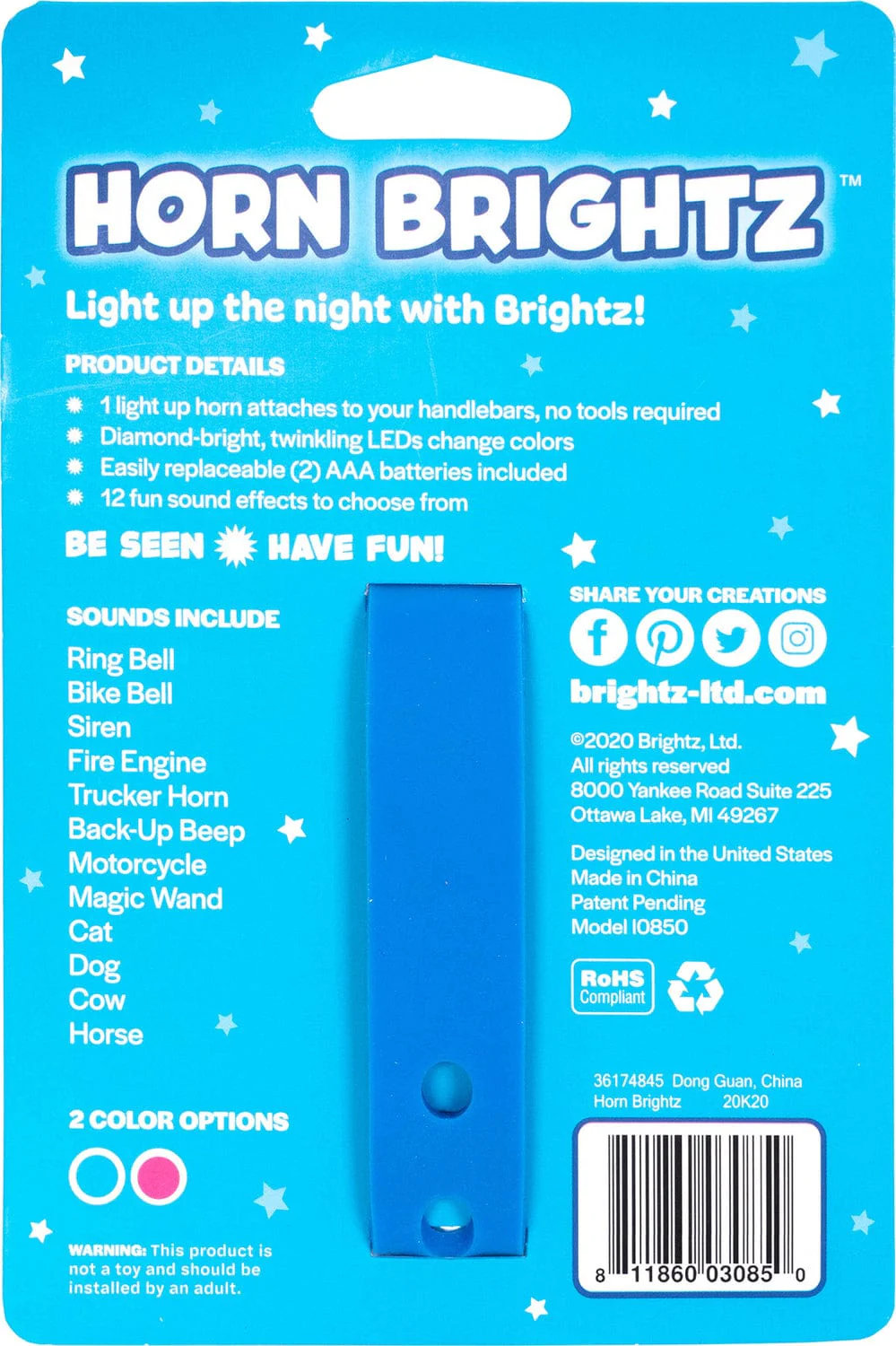 Horn Brightz - Blue - Image 2