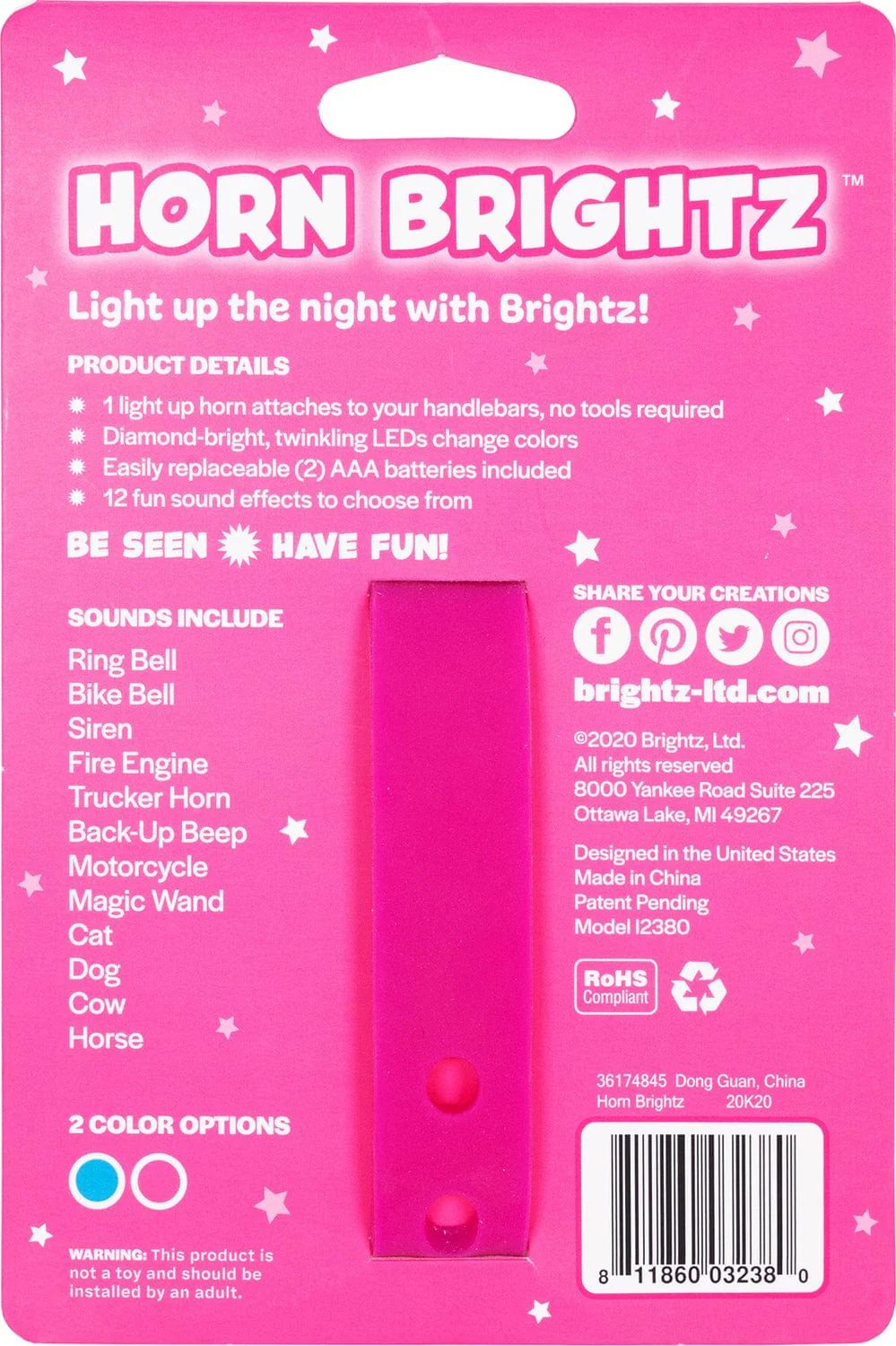 Horn Brightz - Pink - Image 2