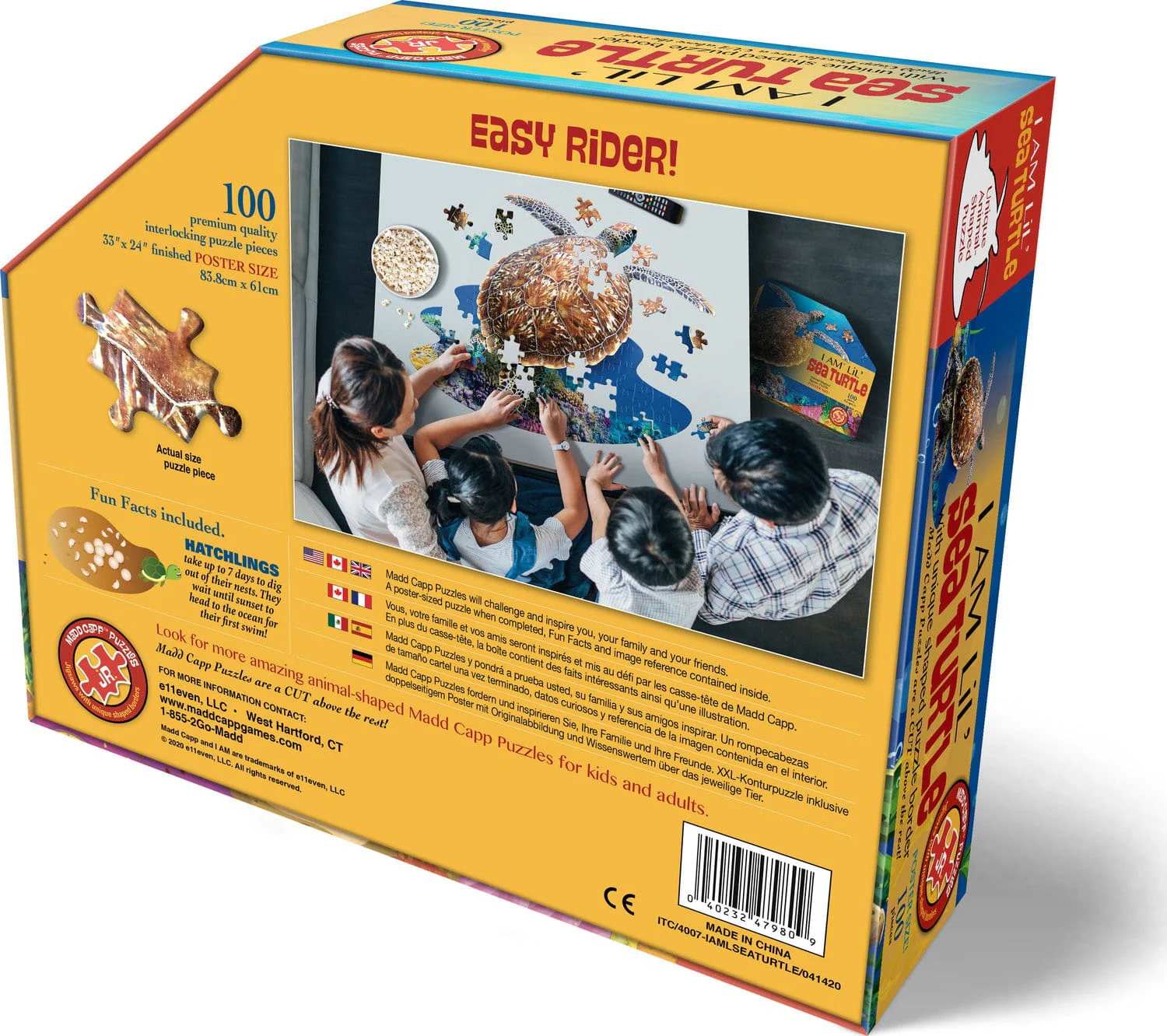 Madd Capp Puzzle Jr. - I Am Lil Sea Turtle - Image 2