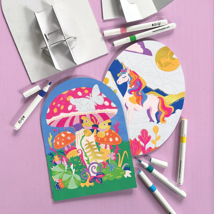 iHeartArt Marker by Numbers Fantasy Fields - Image 3