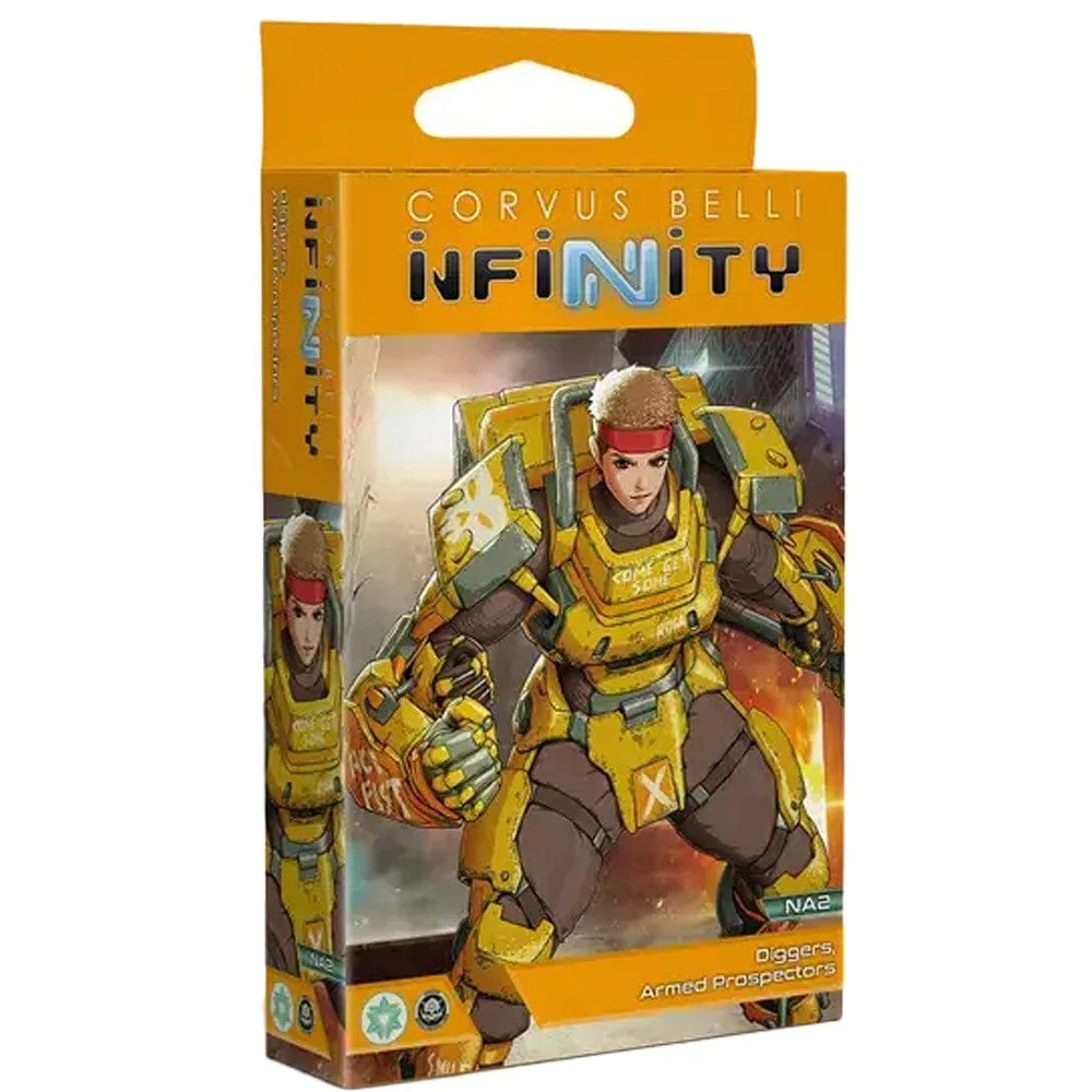 Infinity: NA2 - Diggers, Armed Prospectors (Chain Rifle)