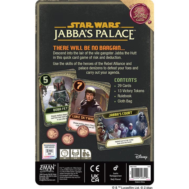 Jabba's Palace: A Love Letter Game - Image 4